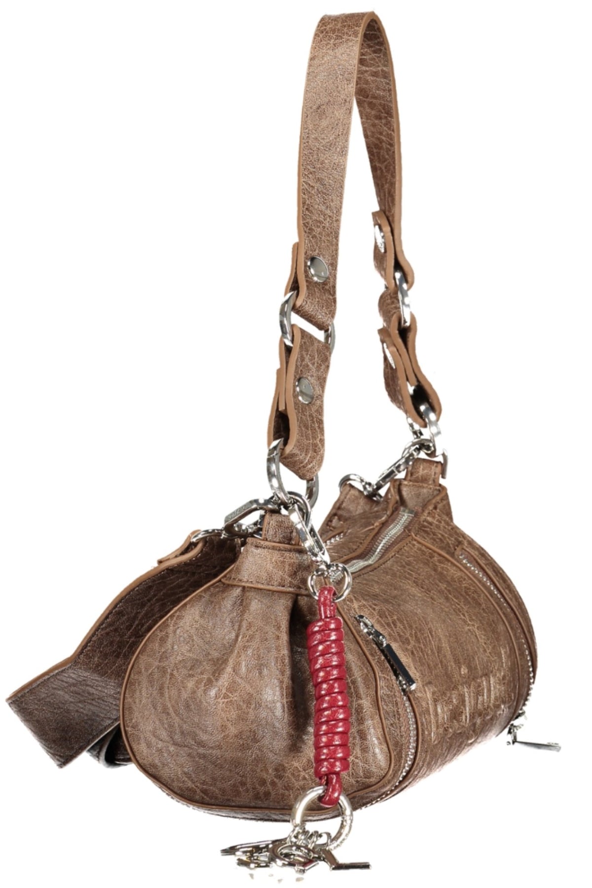 MALA TIRACOLO DESIGUAL MULHER CASTANHA