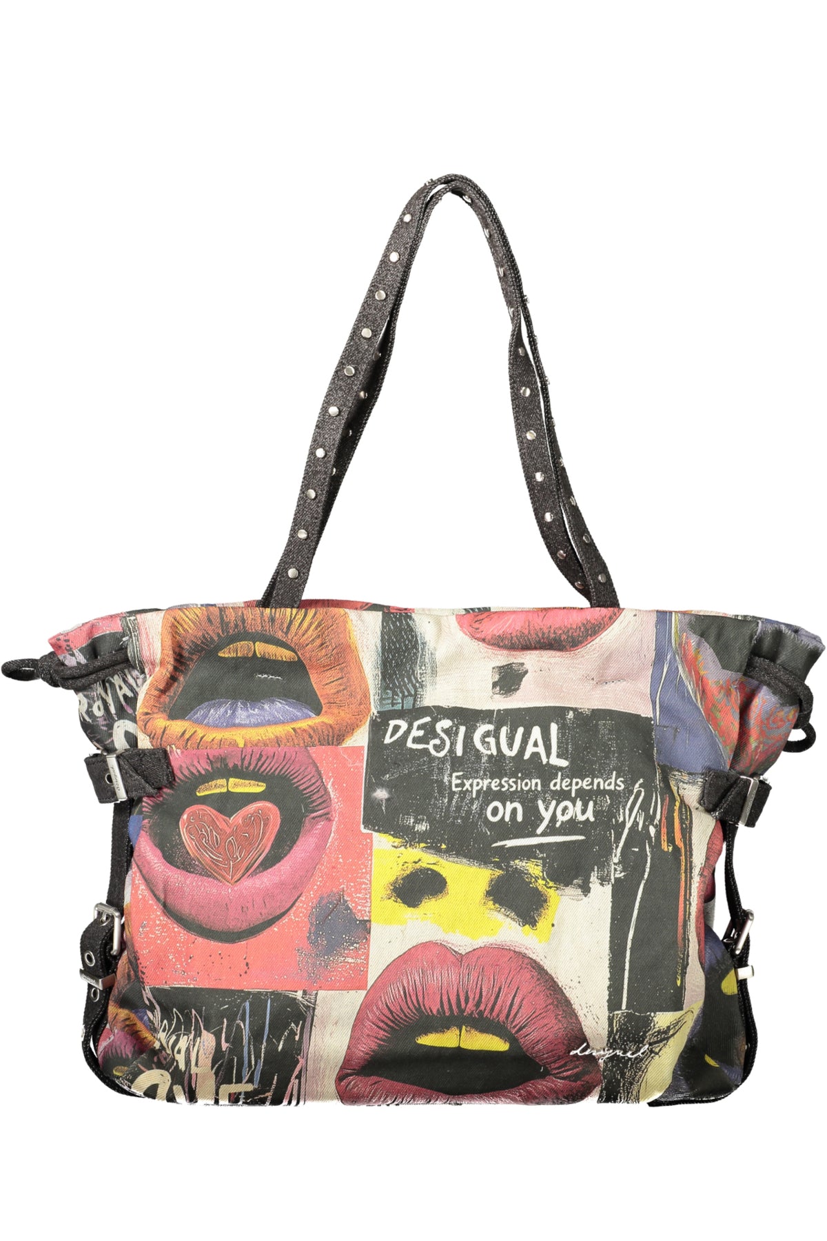 MALA TIRACOLO DESIGUAL MULHER PRETA