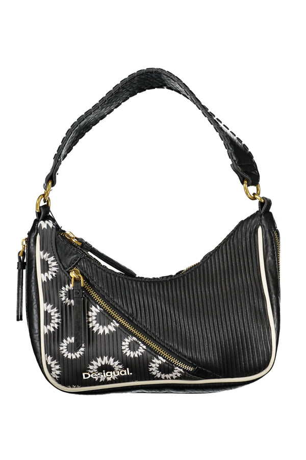 BOLSA DE MULHER PRETA DESIGUAL