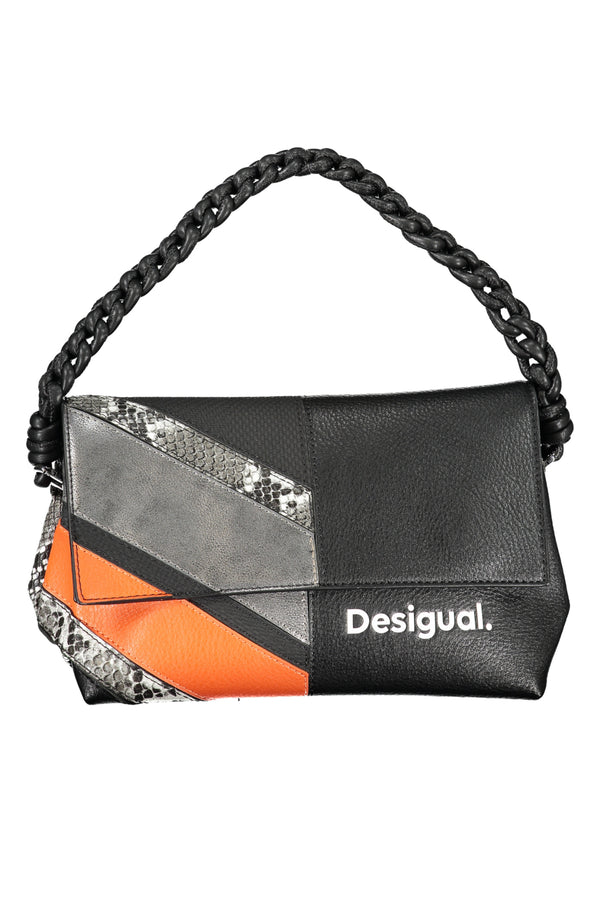 BOLSA DE MULHER PRETA DESIGUAL