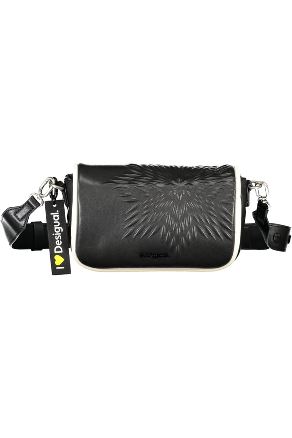 BOLSA DE MULHER PRETA DESIGUAL