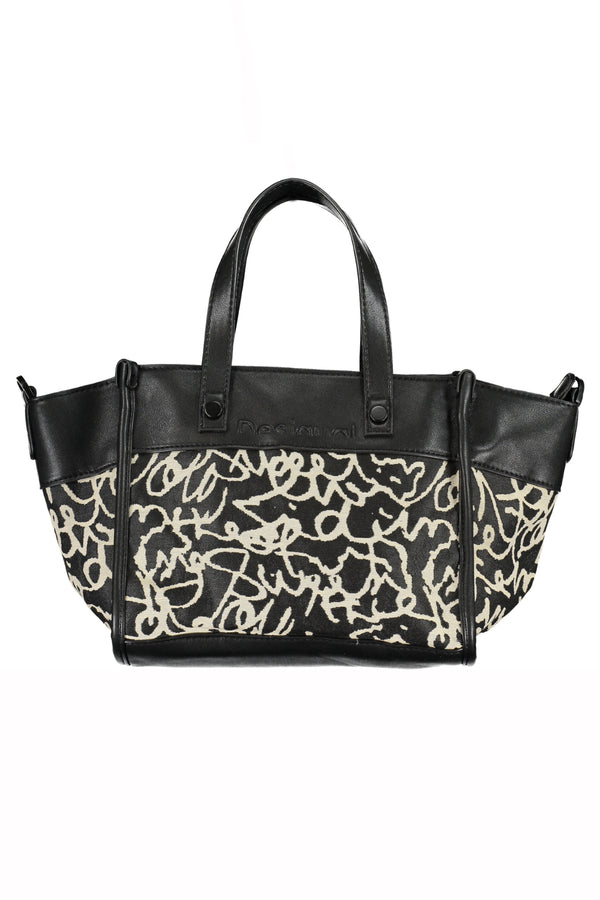 BOLSA DE MULHER PRETA DESIGUAL