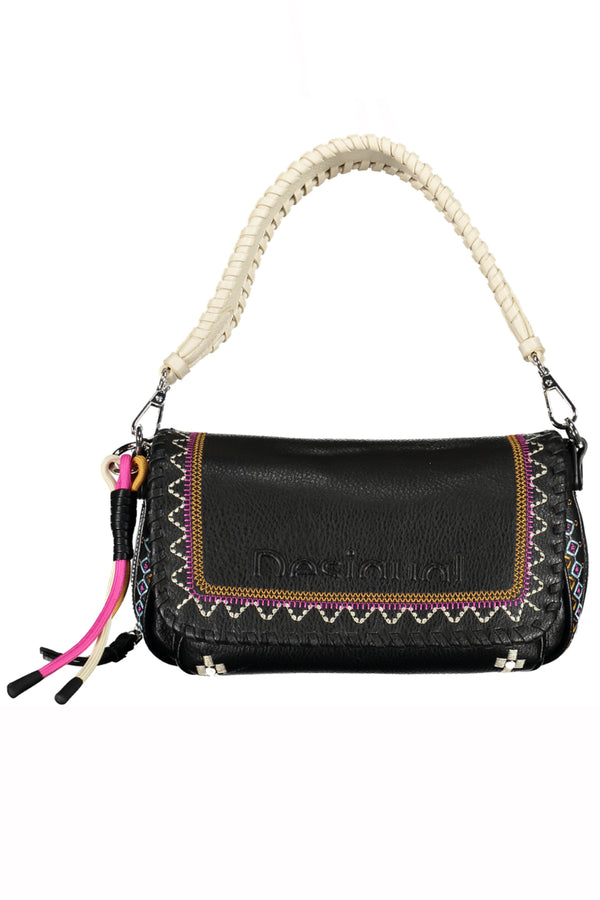 BOLSA DE MULHER PRETA DESIGUAL
