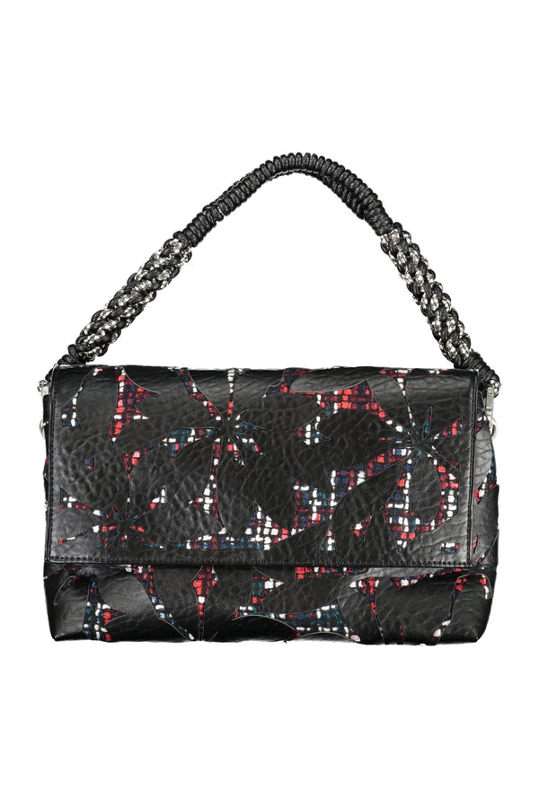 BOLSA DE MULHER PRETA DESIGUAL