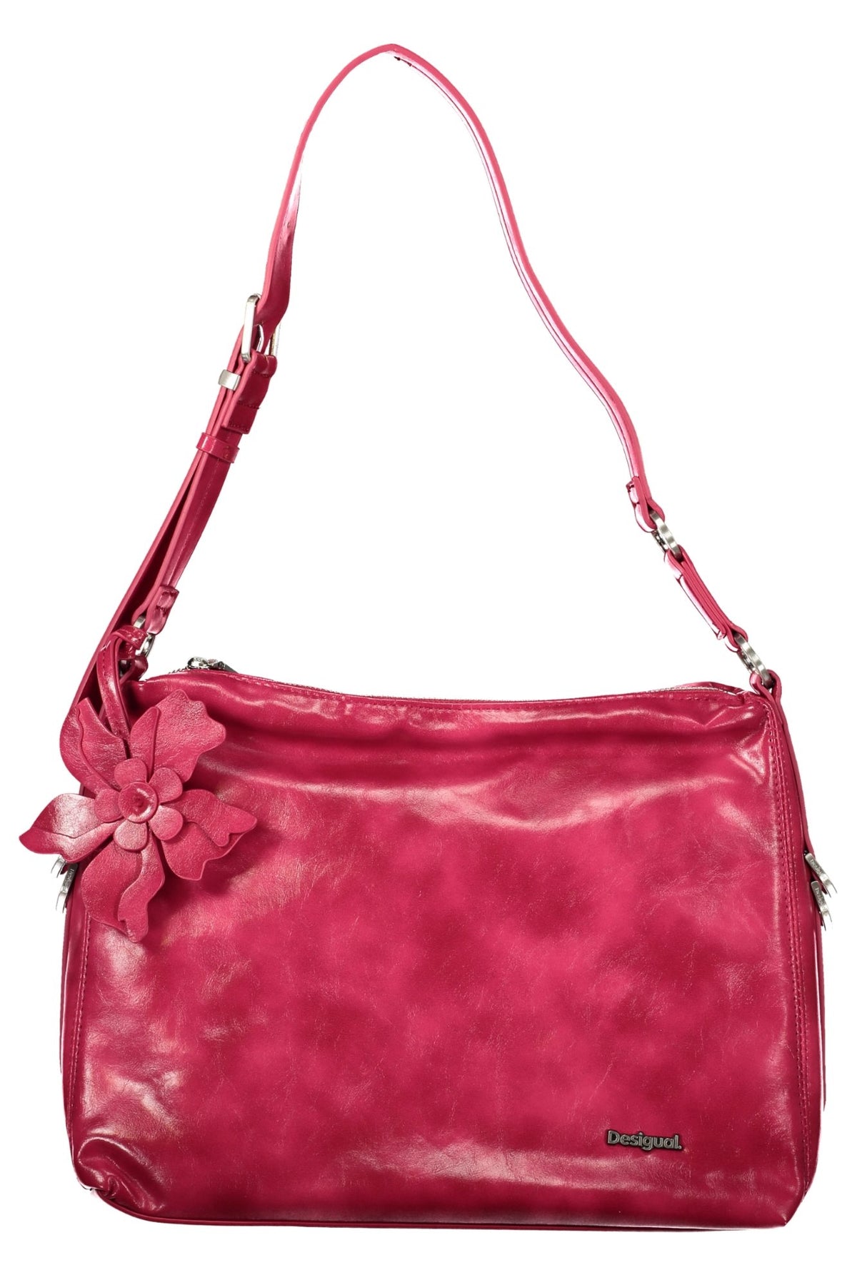 MALA COM FECHO DESIGUAL MULHER ROSA
