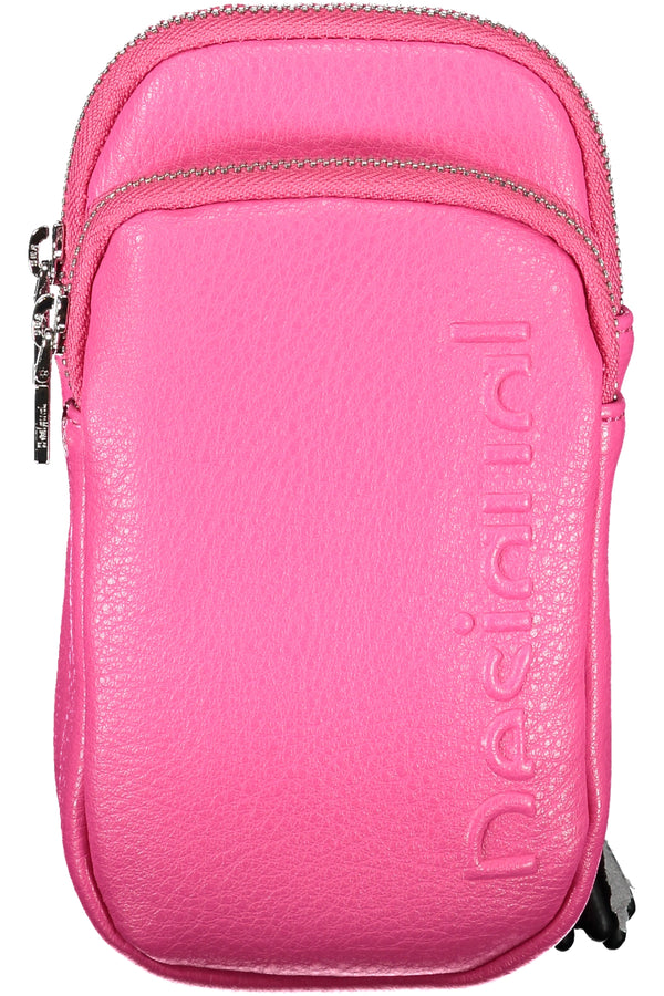 BOLSA DE MULHER ROSA DESIGUAL