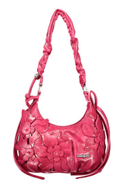 MALA TIRACOLO DESIGUAL MULHER ROSA