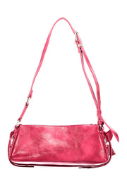 MALA COM FECHO DESIGUAL MULHER ROSA
