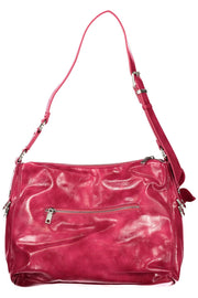 MALA COM FECHO DESIGUAL MULHER ROSA