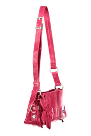 MALA COM FECHO DESIGUAL MULHER ROSA