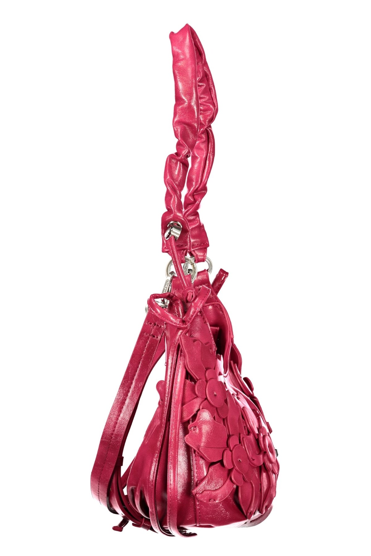 MALA TIRACOLO DESIGUAL MULHER ROSA