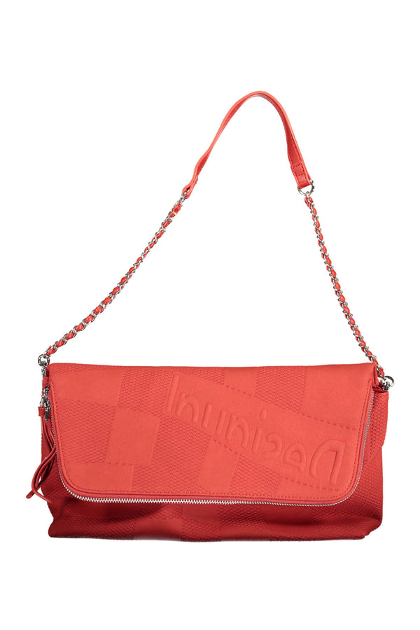 BOLSA MULHER DESIGUAL VERMELHA