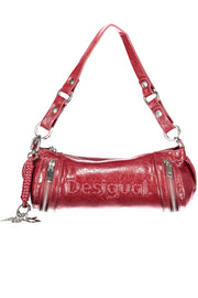 MALA TIRACOLO DESIGUAL MULHER VERMELHA