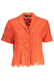 CAMISAS DESIGUAL MULHER ARANCIONE