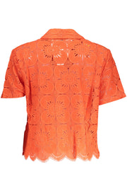 CAMISAS DESIGUAL MULHER ARANCIONE