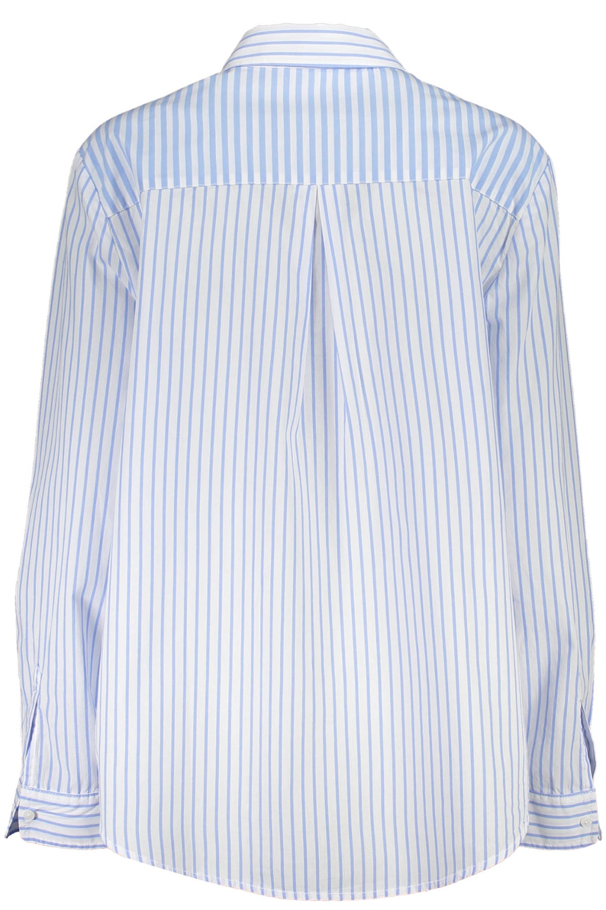 CAMISA COM ESTAMPADO DESIGUAL MULHER AZUL CLARO