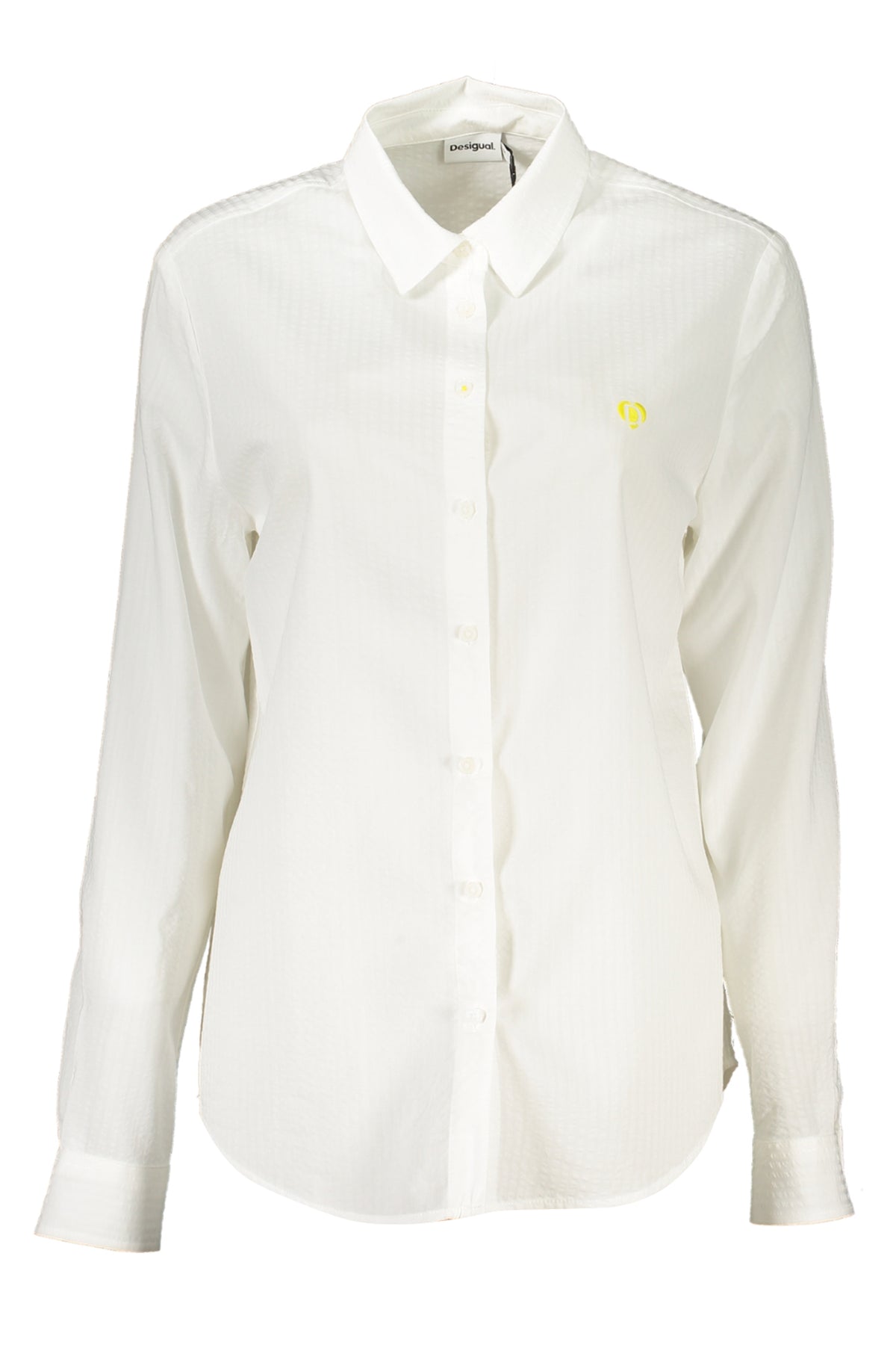 CAMISA EM ALGODÃO DESIGUAL MULHER BRANCA