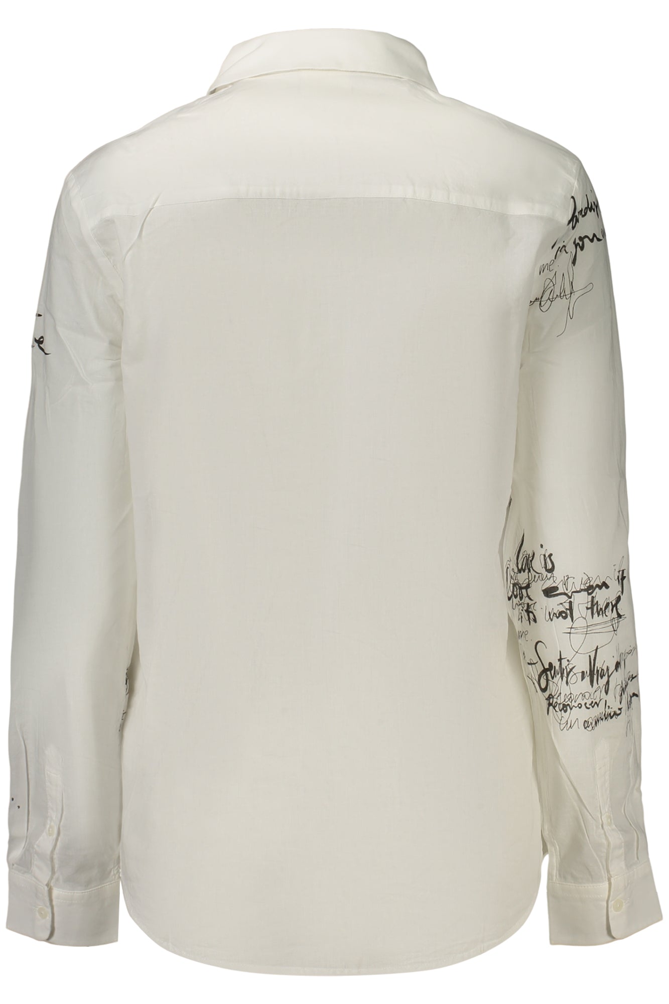 CAMISA EM ALGODÃO DESIGUAL MULHER BRANCA