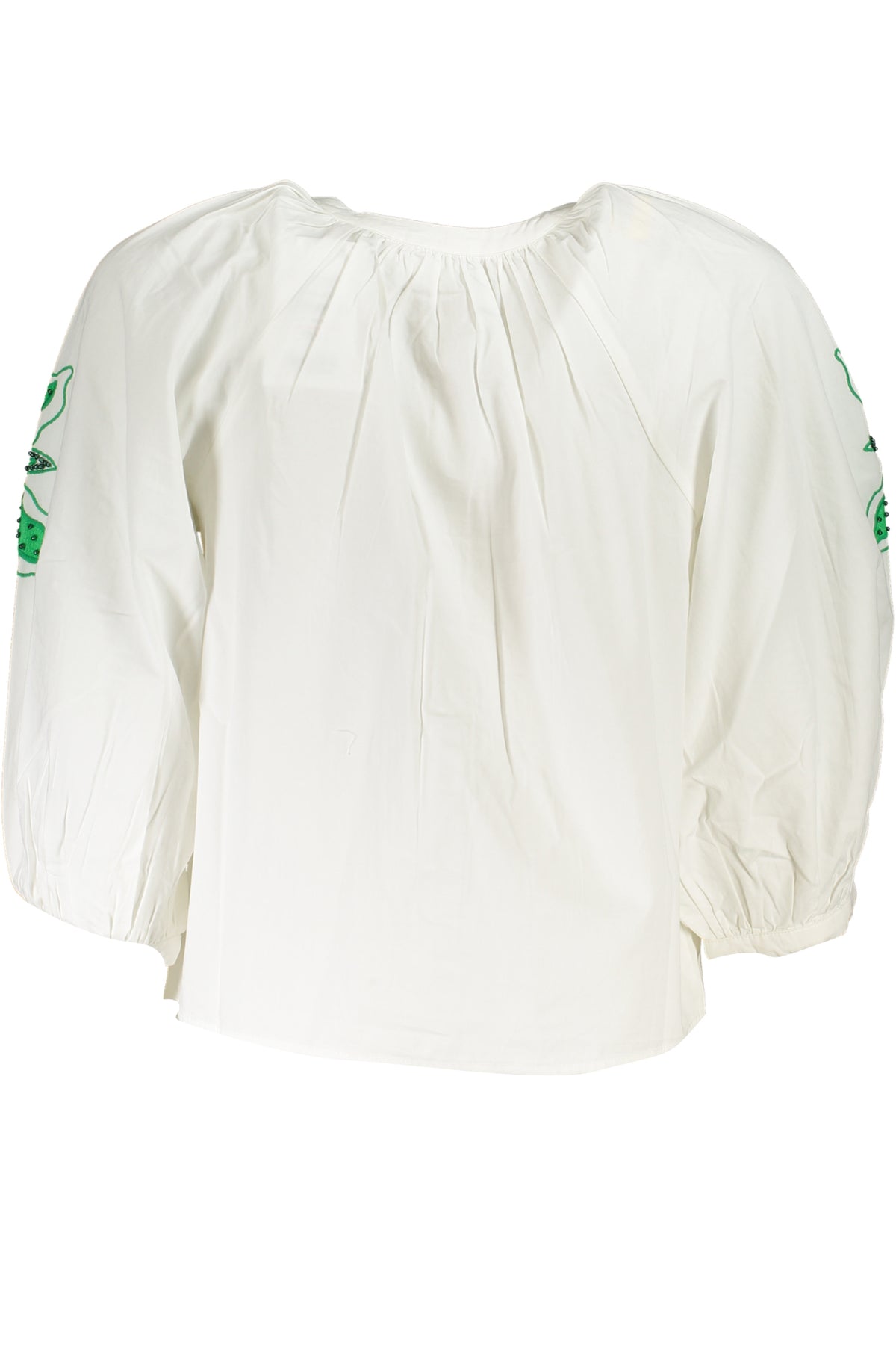 CAMISA COM ESTAMPADO DESIGUAL MULHER BRANCA
