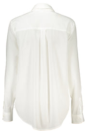 CAMISA EM ALGODÃO DESIGUAL MULHER BRANCA