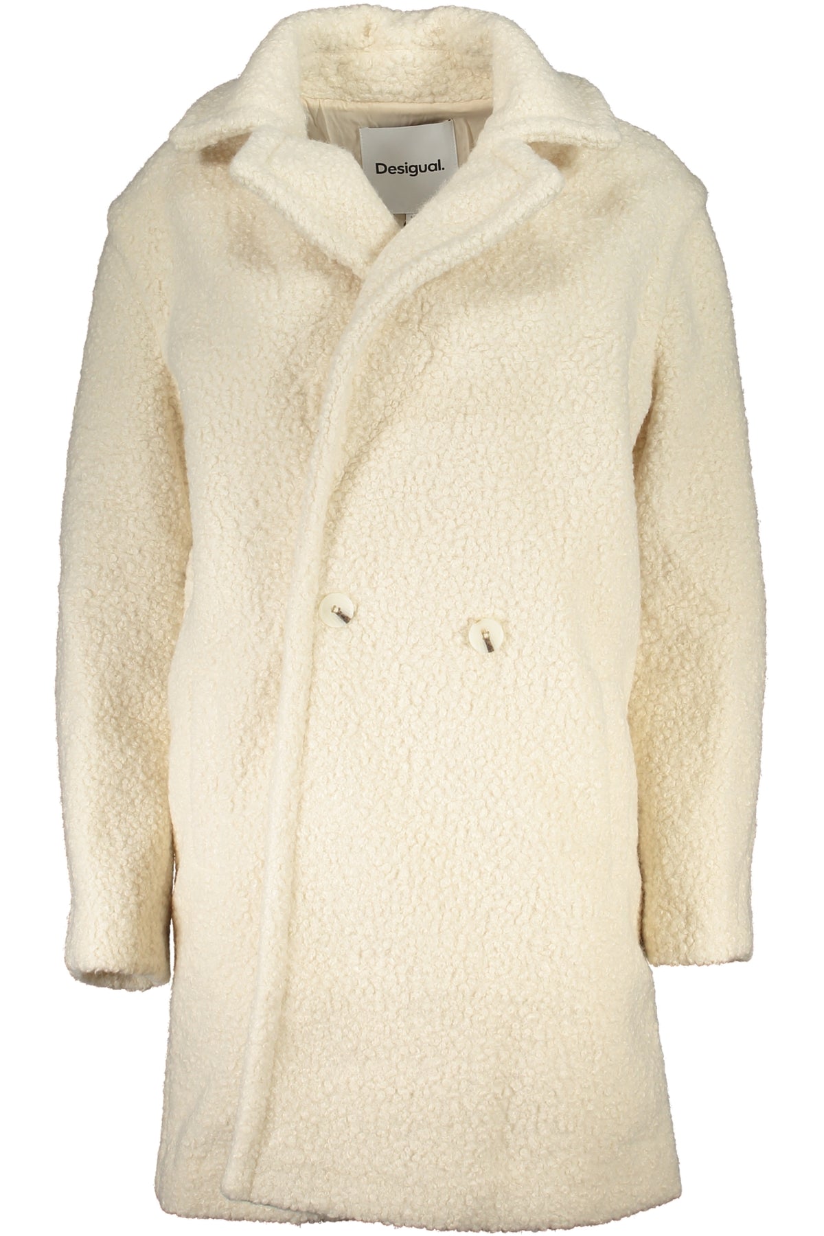 BLUSÃO COM LOGÓTIPO DESIGUAL MULHER BRANCO