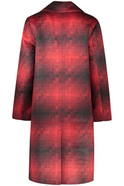 BLUSÃO COM LOGÓTIPO DESIGUAL MULHER VERMELHO