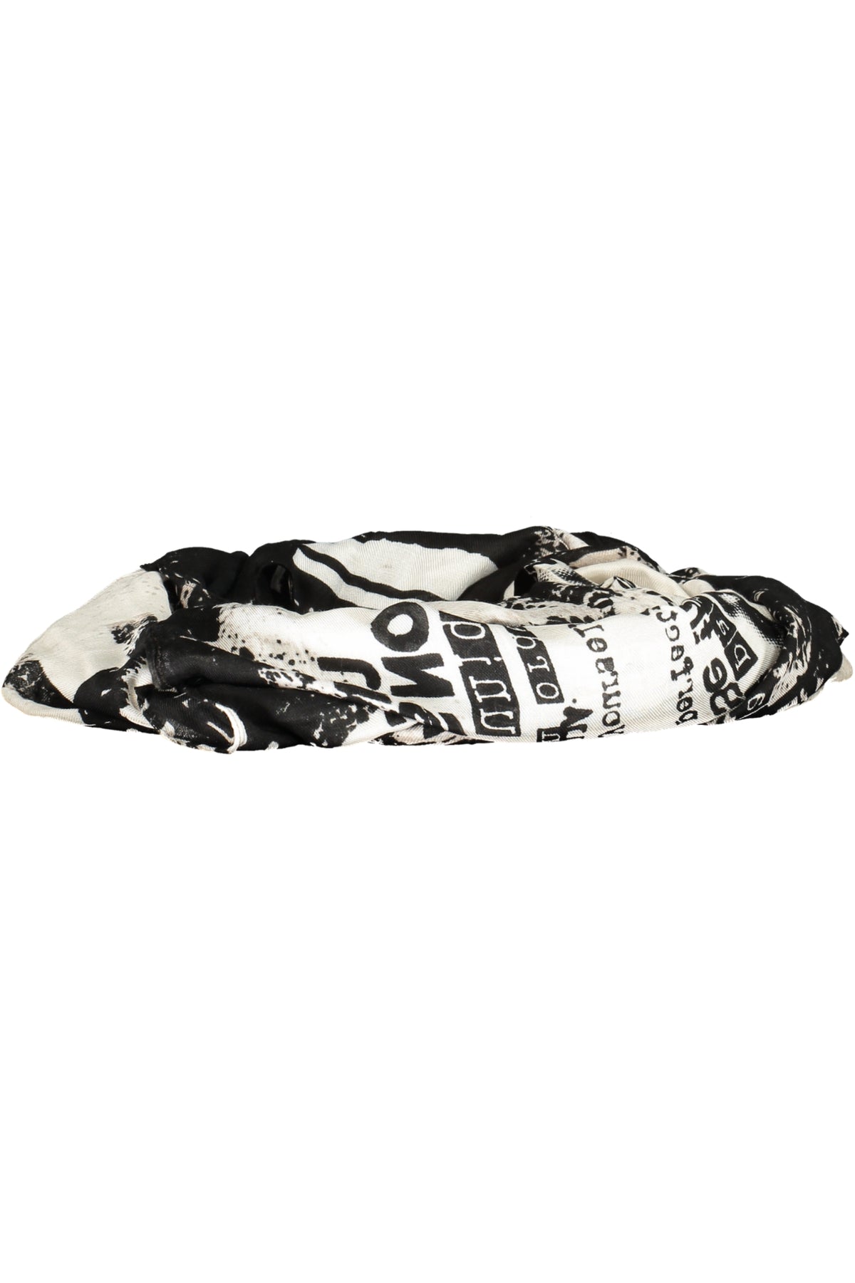 ACESSÓRIO COM ESTAMPADO DESIGUAL MULHER BRANCO