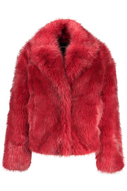 BLUSÃO COM LOGÓTIPO DESIGUAL MULHER VERMELHO