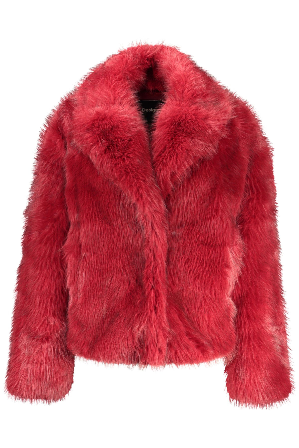 BLUSÃO COM LOGÓTIPO DESIGUAL MULHER VERMELHO