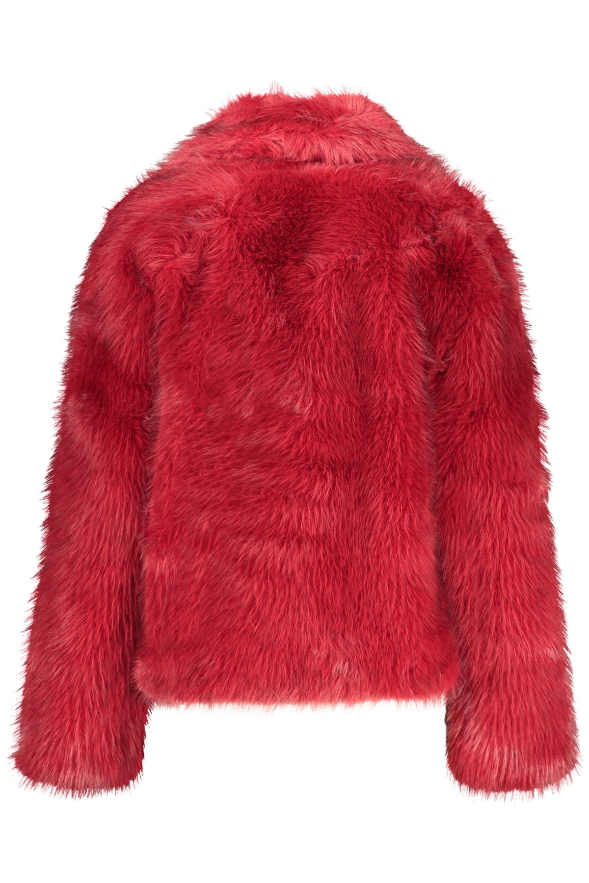 BLUSÃO COM LOGÓTIPO DESIGUAL MULHER VERMELHO