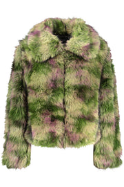 BLUSÃO COM LOGÓTIPO DESIGUAL MULHER VERDE