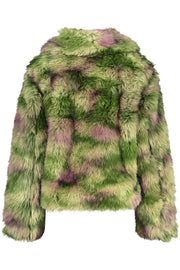 BLUSÃO COM LOGÓTIPO DESIGUAL MULHER VERDE
