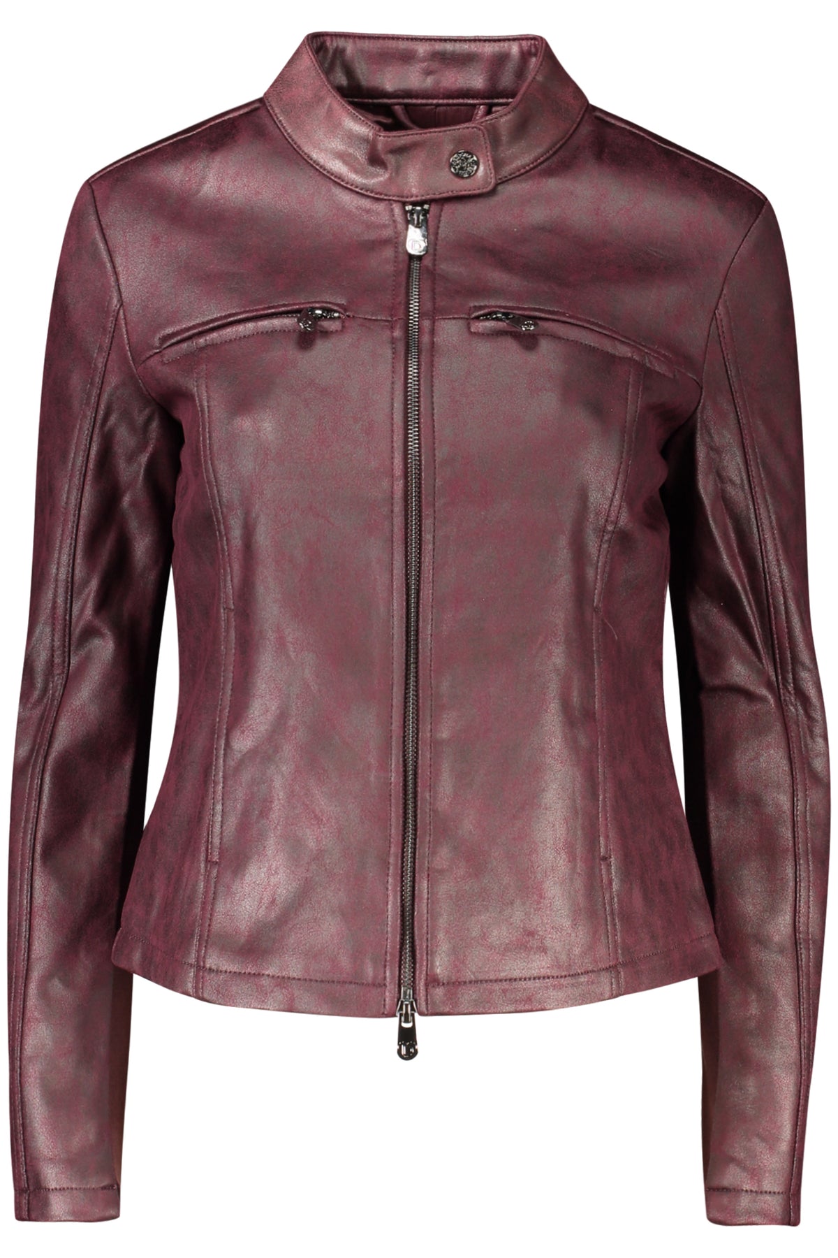 BLUSÃO COM FECHO DESIGUAL MULHER ROXO