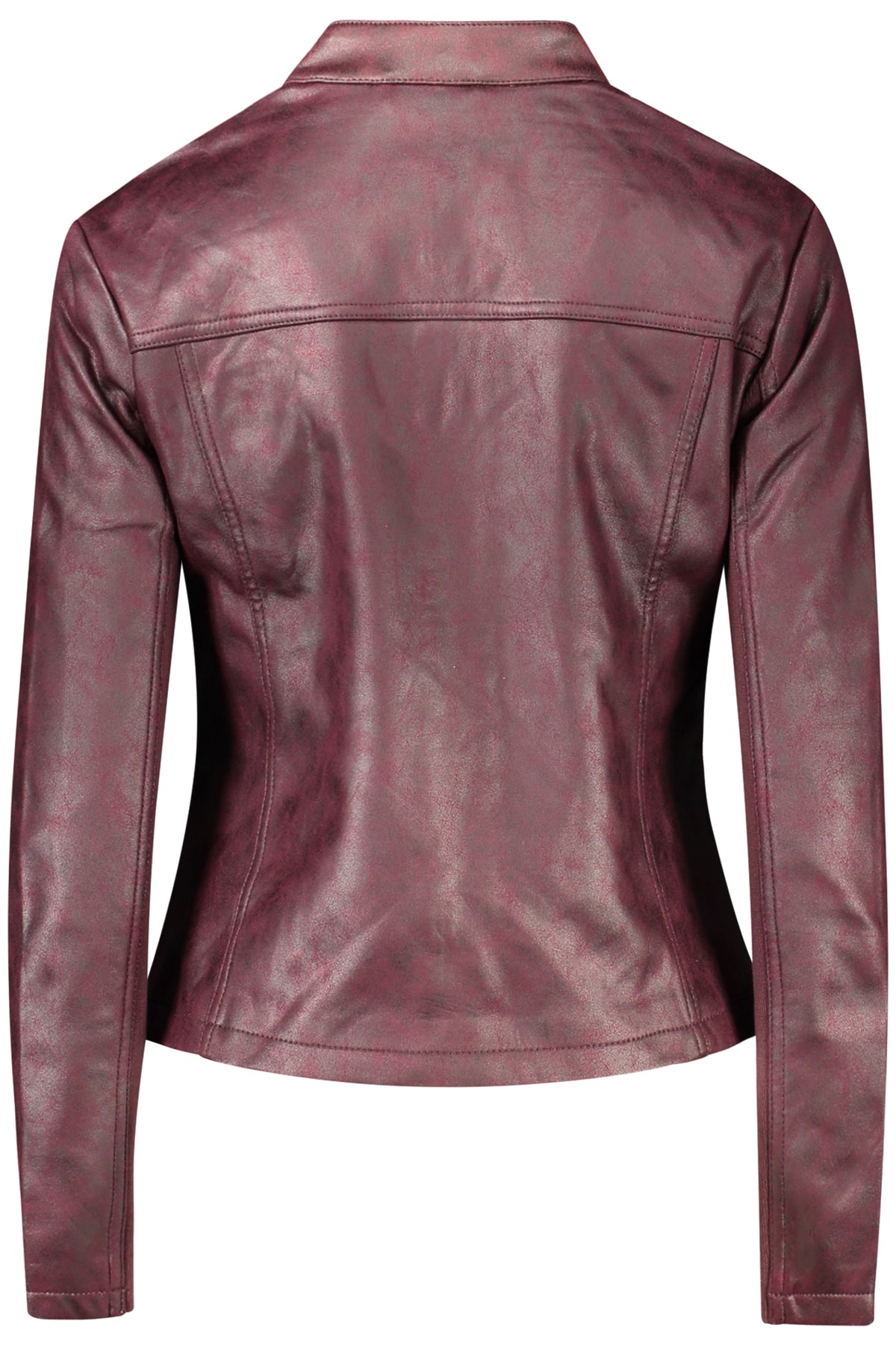 BLUSÃO COM FECHO DESIGUAL MULHER ROXO
