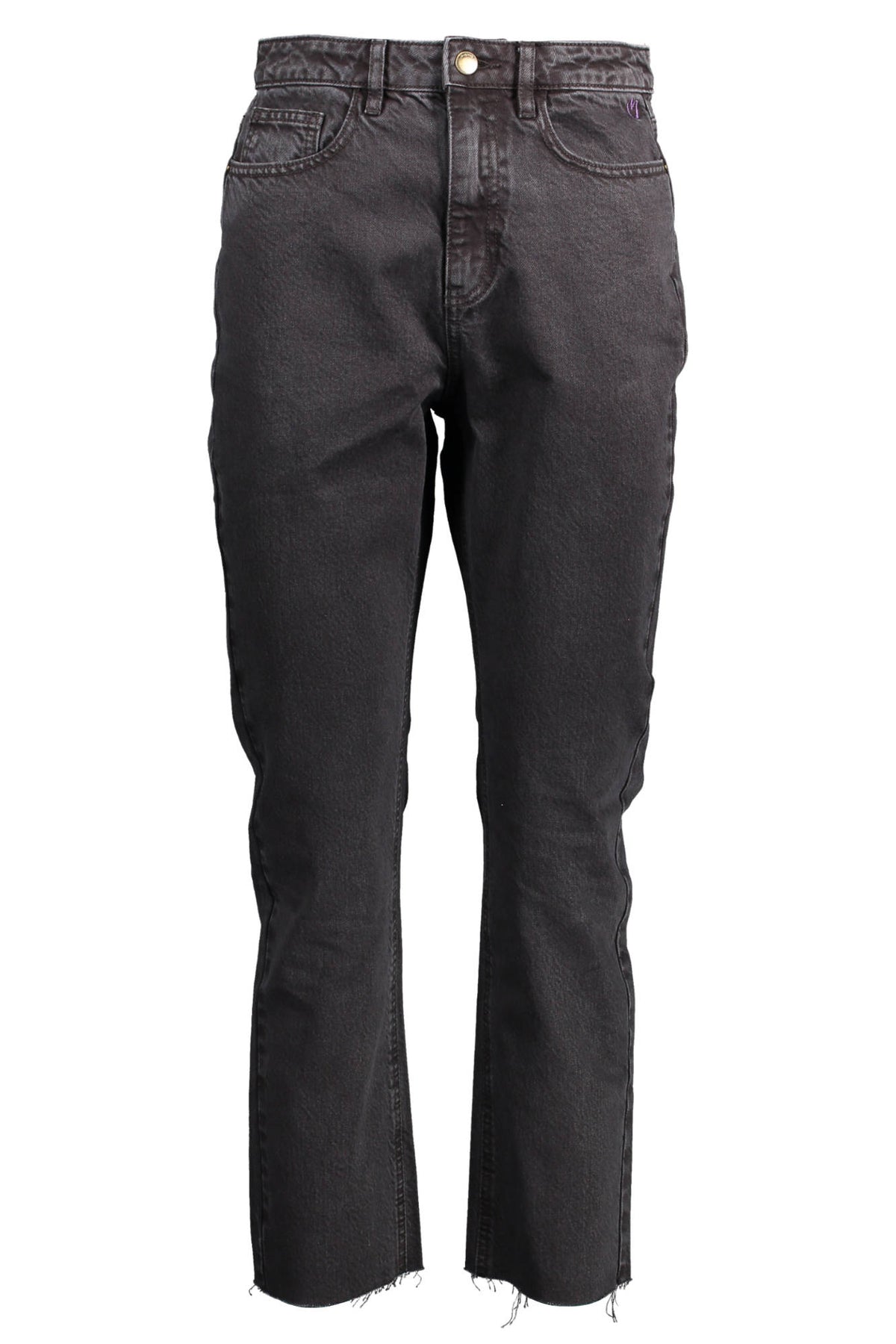 DESIGUAL WOMEN'S BLACK DENIM JEANS
