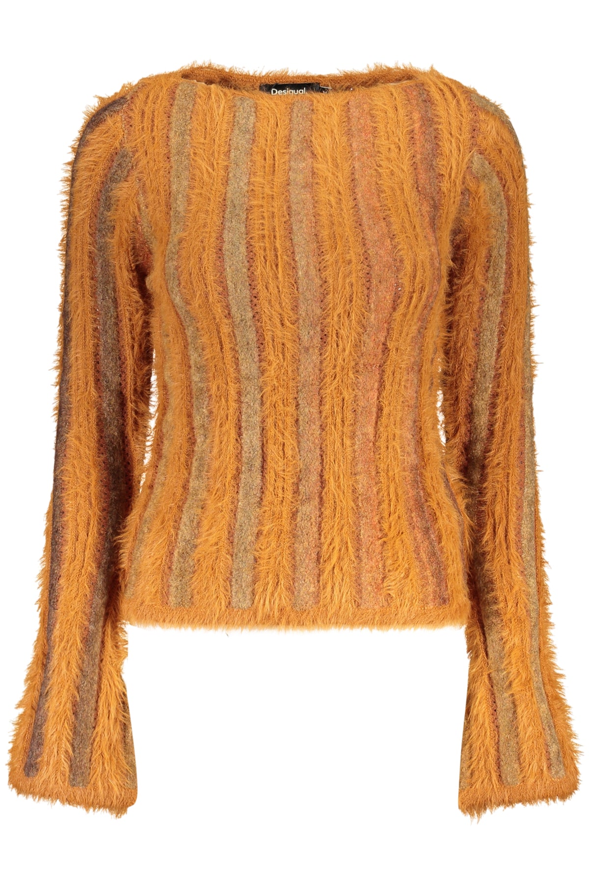 CAMISOLA COM LOGÓTIPO DESIGUAL MULHER LARANJA
