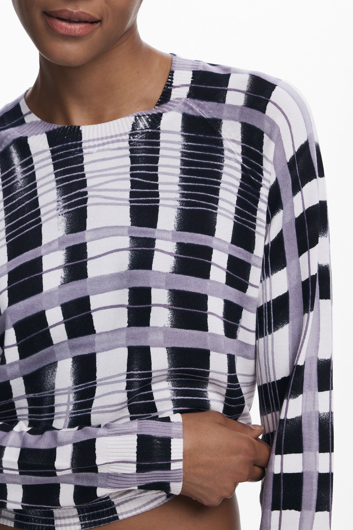 CAMISOLA COM LOGÓTIPO DESIGUAL MULHER BRANCA