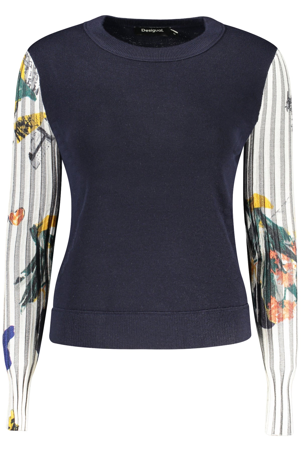 CAMISOLA COM LOGÓTIPO DESIGUAL MULHER AZUL