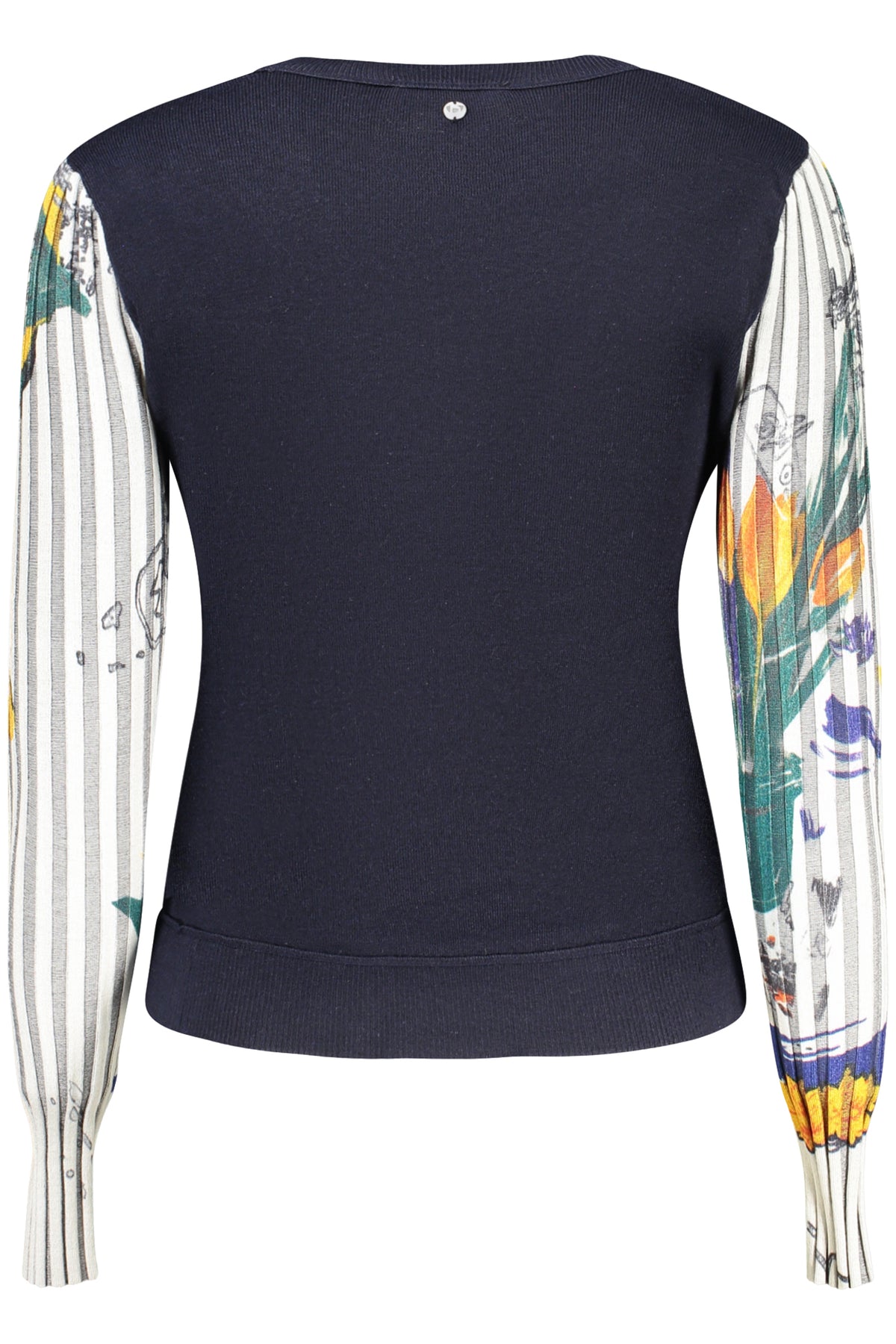 CAMISOLA COM LOGÓTIPO DESIGUAL MULHER AZUL