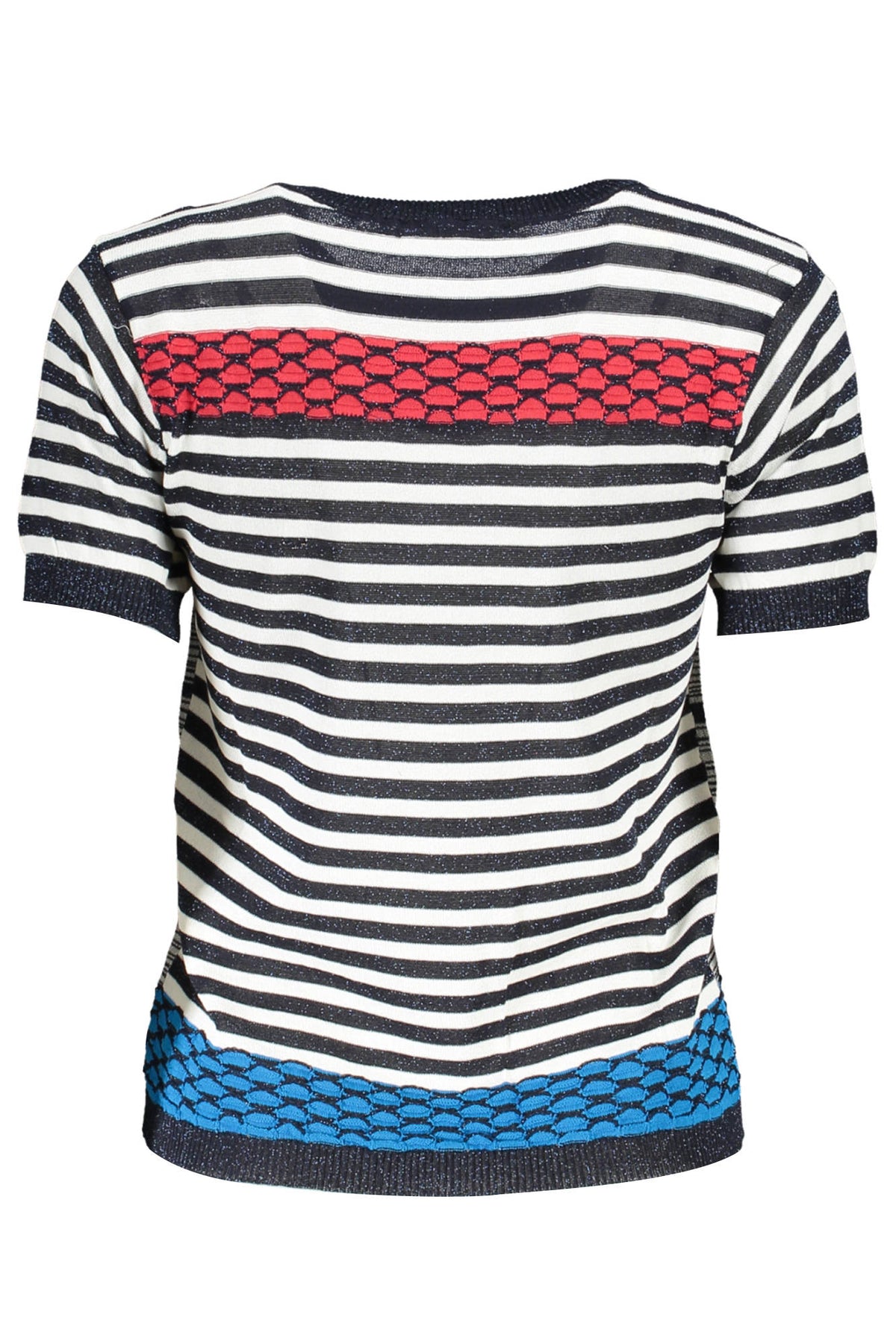 CAMISOLA EM ALGODÃO DESIGUAL MULHER AZUL