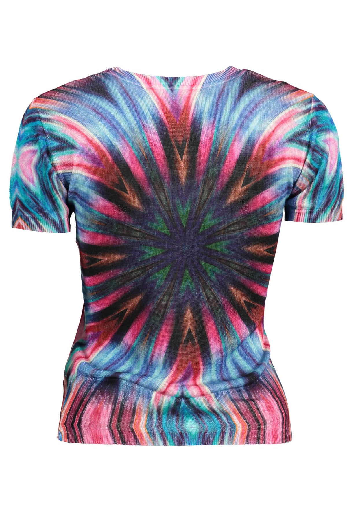 CAMISOLA COM LOGÓTIPO DESIGUAL MULHER AZUL