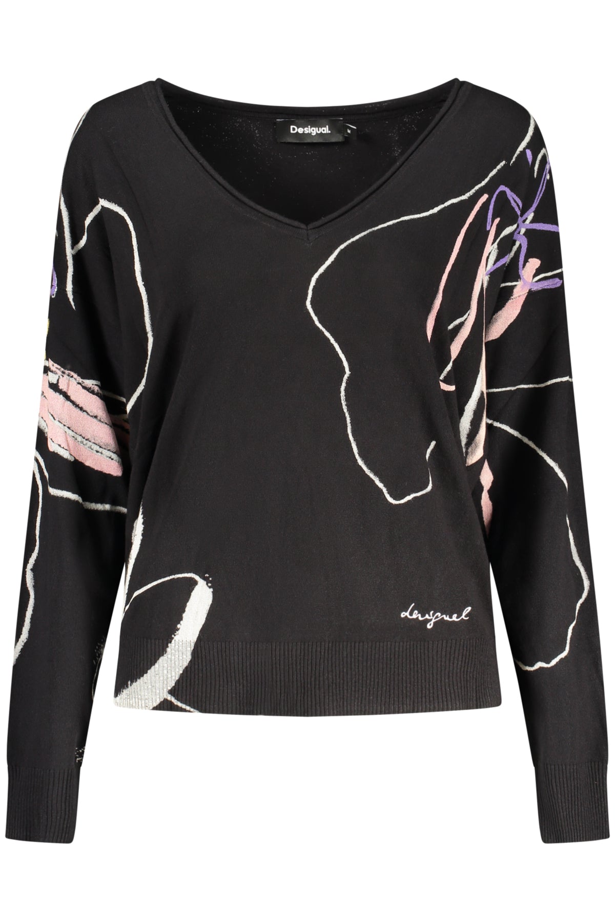 CAMISOLA COM BORDADO DESIGUAL MULHER PRETA