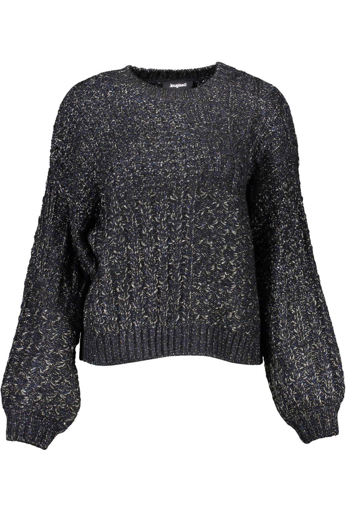WOMEN'S DESIGUAL BLACK SWEATER