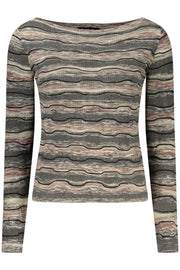 CAMISOLA EM ALGODÃO DESIGUAL MULHER PRETA