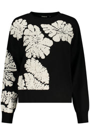 CAMISOLA COM LOGÓTIPO DESIGUAL MULHER PRETA