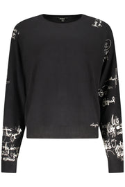 CAMISOLA COM ESTAMPADO DESIGUAL MULHER PRETA