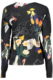 CAMISOLA EM LINHO DESIGUAL MULHER PRETA