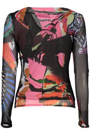 CAMISOLA COM LOGÓTIPO DESIGUAL MULHER PRETA