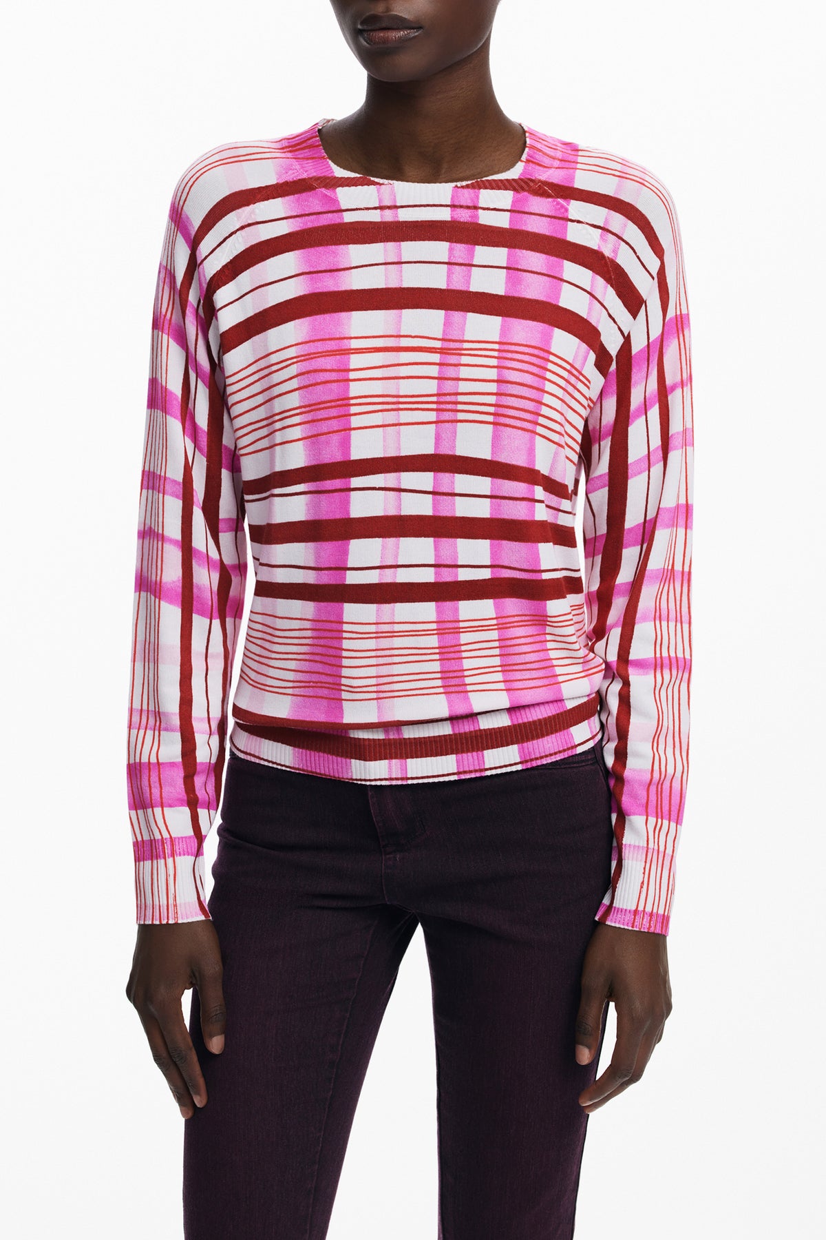 CAMISOLA COM LOGÓTIPO DESIGUAL MULHER ROSA