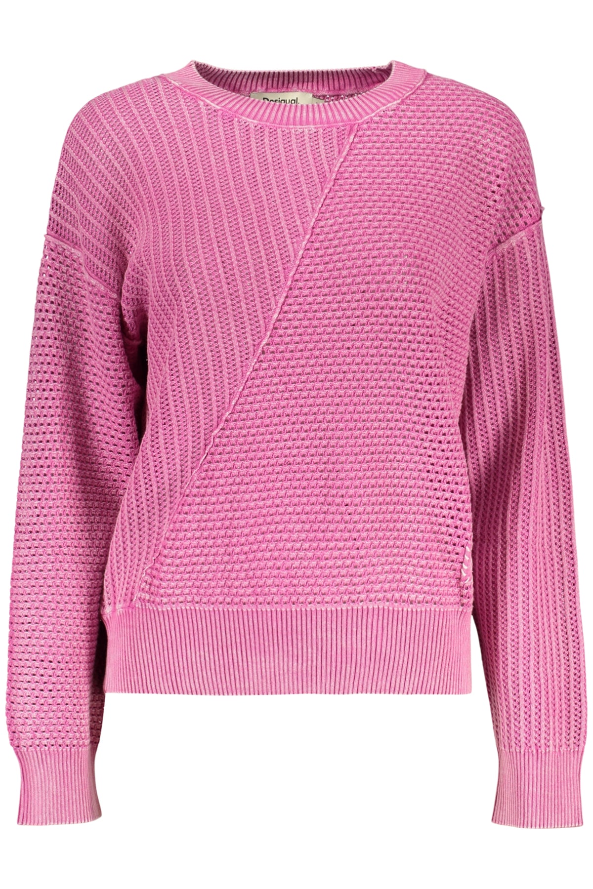 CAMISOLA EM ALGODÃO DESIGUAL MULHER ROSA